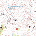 United States Geological Survey Poker Jim Butte, MT (1995, 24000-Scale) digital map