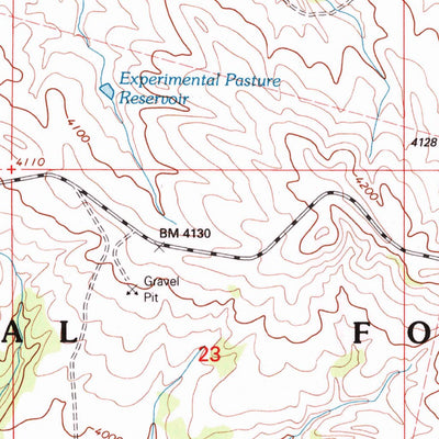 United States Geological Survey Poker Jim Butte, MT (1995, 24000-Scale) digital map