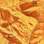 United States Geological Survey Pokes Point, UT (1968, 24000-Scale) digital map