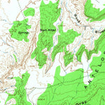 United States Geological Survey Polacca, AZ (1966, 62500-Scale) digital map