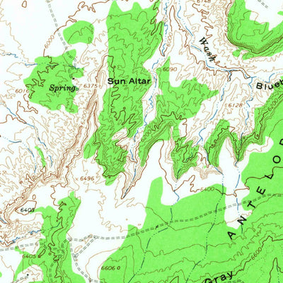 United States Geological Survey Polacca, AZ (1966, 62500-Scale) digital map
