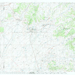 United States Geological Survey Polacca, AZ (1982, 100000-Scale) digital map