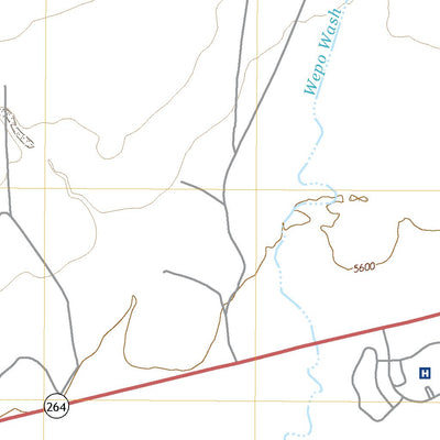 United States Geological Survey Polacca, AZ (2021, 24000-Scale) digital map