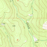 United States Geological Survey Poland Butte, WA (1970, 24000-Scale) digital map