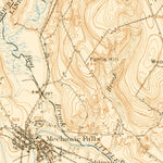 United States Geological Survey Poland, ME (1908, 62500-Scale) digital map