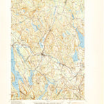 United States Geological Survey Poland, ME (1942, 62500-Scale) digital map