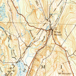 United States Geological Survey Poland, ME (1942, 62500-Scale) digital map