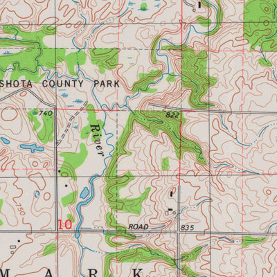 United States Geological Survey Poland, WI (1978, 24000-Scale) digital map