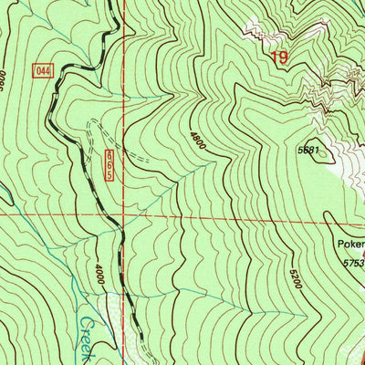 United States Geological Survey Polar Bear Mountain, CA-OR (1996, 24000-Scale) digital map