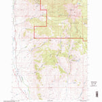 United States Geological Survey Polaris, MT (1997, 24000-Scale) digital map
