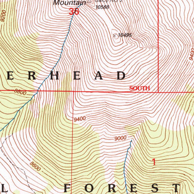 United States Geological Survey Polaris, MT (1997, 24000-Scale) digital map