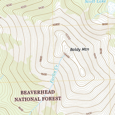 United States Geological Survey Polaris, MT (2020, 24000-Scale) digital map