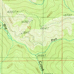 United States Geological Survey Polaris Peak, ID (1988, 24000-Scale) digital map