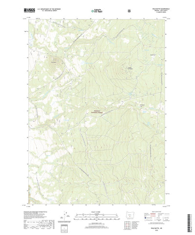 United States Geological Survey Pole Butte, OR (2020, 24000-Scale) digital map