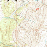United States Geological Survey Pole Creek Mountain, CO (2001, 24000-Scale) digital map