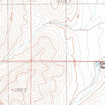 United States Geological Survey Pole Creek, NV (1983, 24000-Scale) digital map