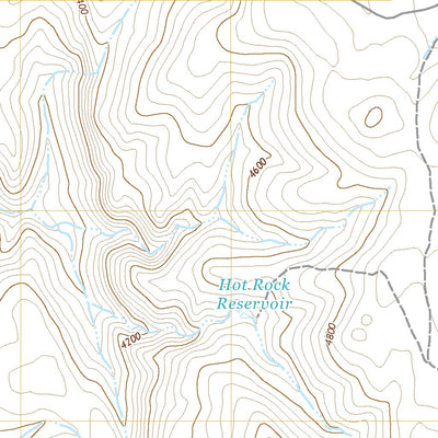 United States Geological Survey Pole Creek Top, OR (2020, 24000-Scale) digital map