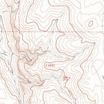 United States Geological Survey Pole Creek Top, OR-ID (1967, 24000-Scale) digital map