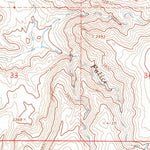 United States Geological Survey Pole Creek Top, OR-ID (1967, 24000-Scale) digital map