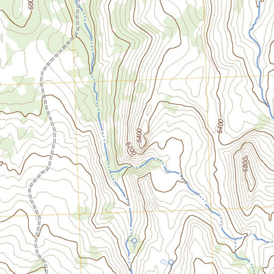 United States Geological Survey Pole Creek, UT (2023, 24000-Scale) digital map