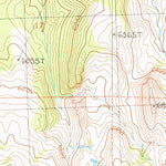 United States Geological Survey Pole Creek, UT-ID (1990, 24000-Scale) digital map