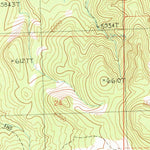 United States Geological Survey Pole Creek, UT-ID (1990, 24000-Scale) digital map