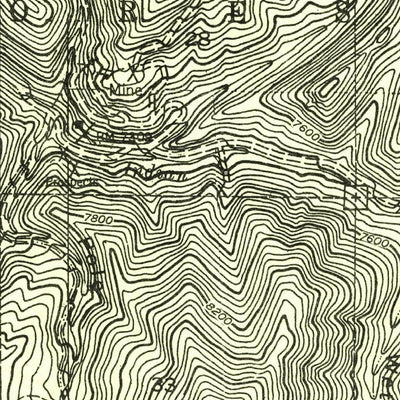 United States Geological Survey Pole Mountain, UT (1954, 24000-Scale) digital map