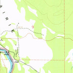 United States Geological Survey Polebridge, MT (1966, 24000-Scale) digital map