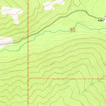 United States Geological Survey Polebridge, MT (1966, 24000-Scale) digital map