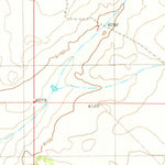 United States Geological Survey Polecat Draw, NM (1981, 24000-Scale) digital map