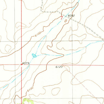 United States Geological Survey Polecat Draw, NM (1981, 24000-Scale) digital map