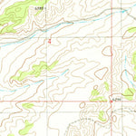 United States Geological Survey Polecat Draw, NM (1981, 24000-Scale) digital map