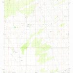 United States Geological Survey Polecat Tank, NM (1981, 24000-Scale) digital map