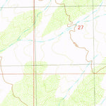 United States Geological Survey Polecat Tank, NM (1981, 24000-Scale) digital map