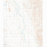 United States Geological Survey Poleta Canyon, CA (1984, 24000-Scale) digital map