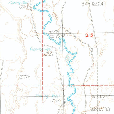United States Geological Survey Poleta Canyon, CA (1984, 24000-Scale) digital map