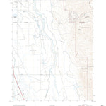 United States Geological Survey Poleta Canyon, CA (2021, 24000-Scale) digital map