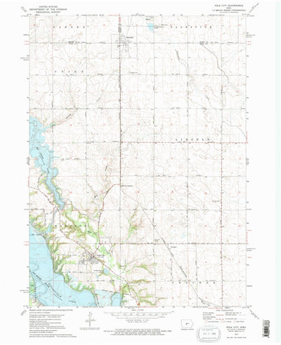 United States Geological Survey Polk City, IA (1972, 24000-Scale) digital map