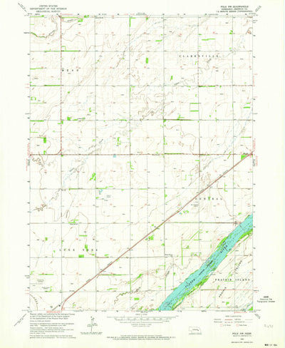 United States Geological Survey Polk NW, NE (1962, 24000-Scale) digital map