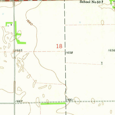 United States Geological Survey Polk NW, NE (1962, 24000-Scale) digital map