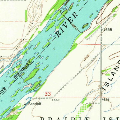 United States Geological Survey Polk NW, NE (1962, 24000-Scale) digital map