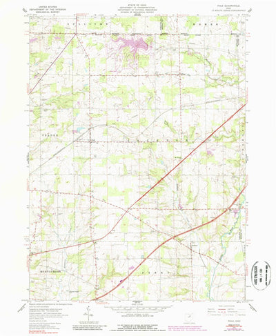 United States Geological Survey Polk, OH (1961, 24000-Scale) digital map