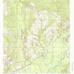 United States Geological Survey Pollard, AL (1960, 24000-Scale) digital map