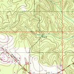 United States Geological Survey Pollard, AL (1960, 24000-Scale) digital map