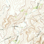 United States Geological Survey Pollard Creek, TX (1972, 24000-Scale) digital map