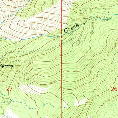 United States Geological Survey Pollock, ID (1964, 24000-Scale) digital map