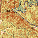 United States Geological Survey Pollock, LA (1941, 62500-Scale) digital map