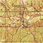 United States Geological Survey Pollock, LA (1941, 62500-Scale) digital map