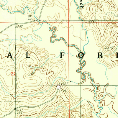 United States Geological Survey Pollock, LA (1999, 24000-Scale) digital map