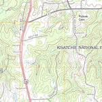 United States Geological Survey Pollock, LA (2012, 24000-Scale) digital map
